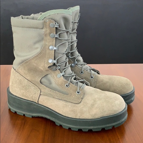 green air force boots